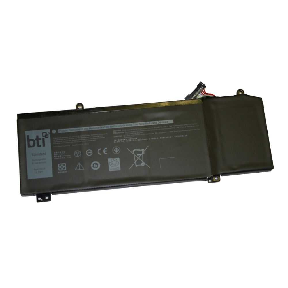 BTI 01F22N Industrial Rechargeable Batteries - Black
