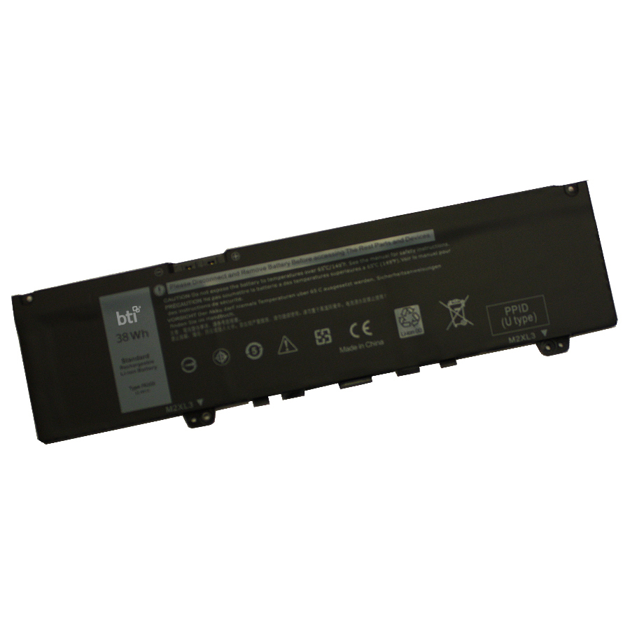 BTI 039DY5 Industrial Rechargeable Batteries - Black