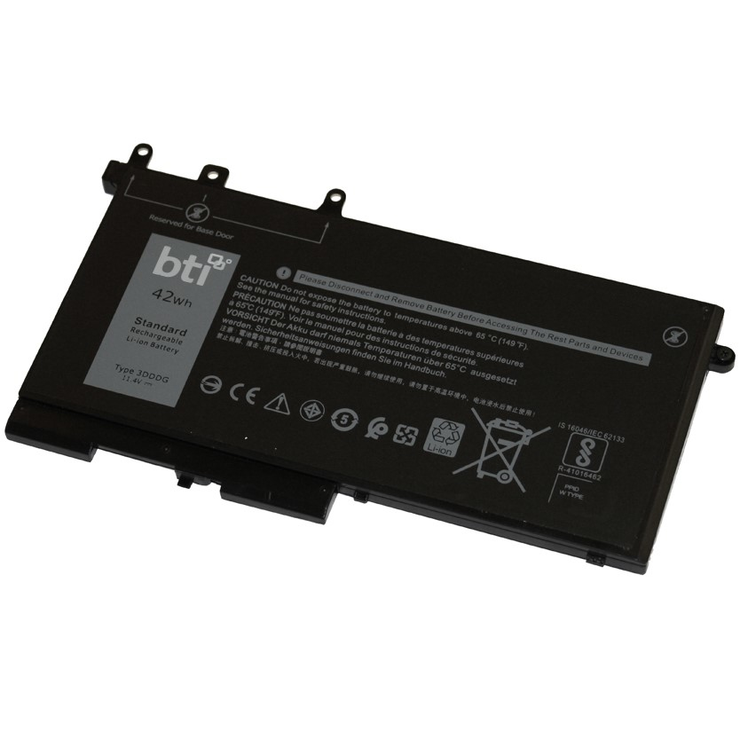 BTI 049XH Industrial Rechargeable Batteries - Black