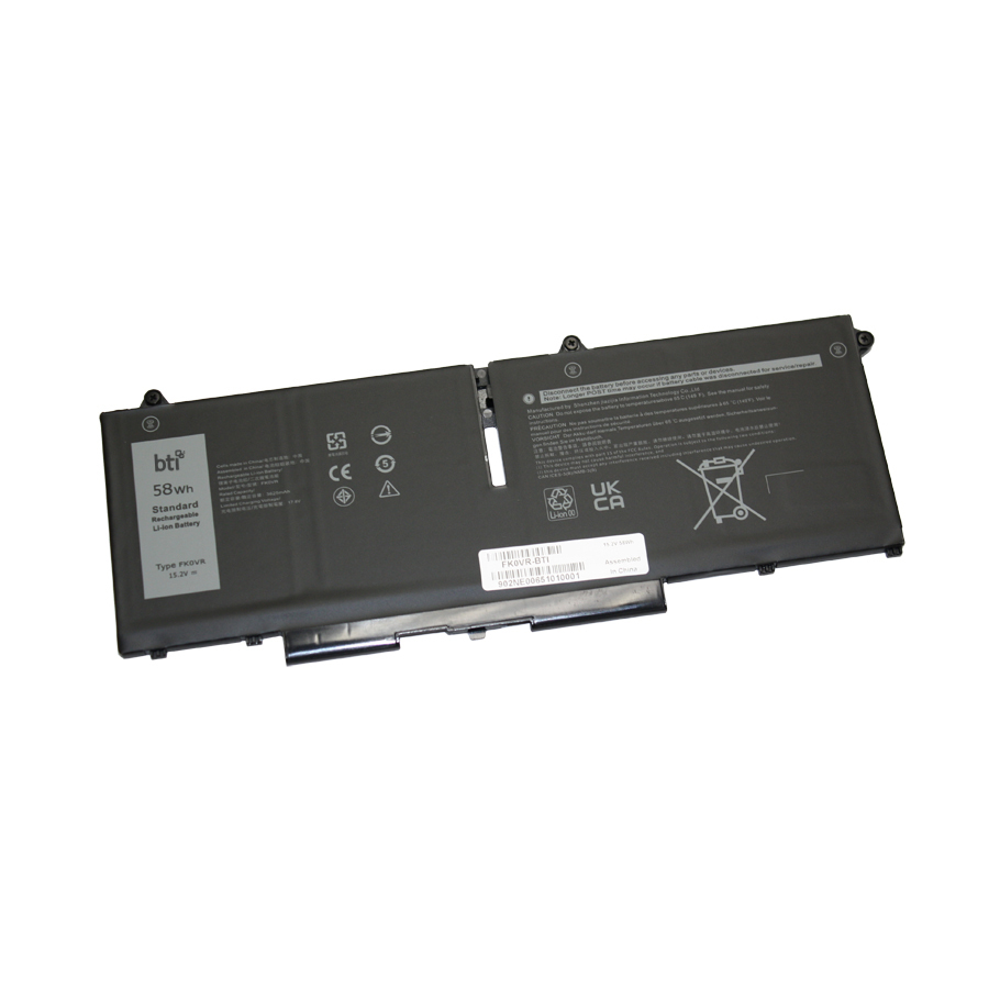 BTI 07KRV Industrial Rechargeable Batteries - Black