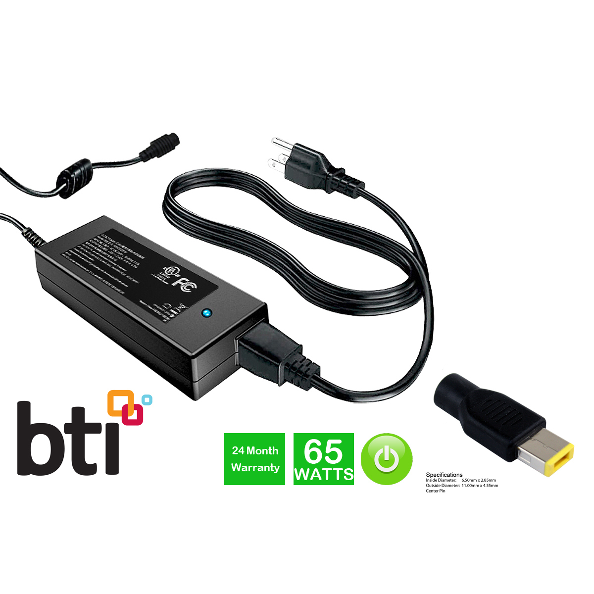 BTI 0A36258 Power Adapters & Inverters - Black