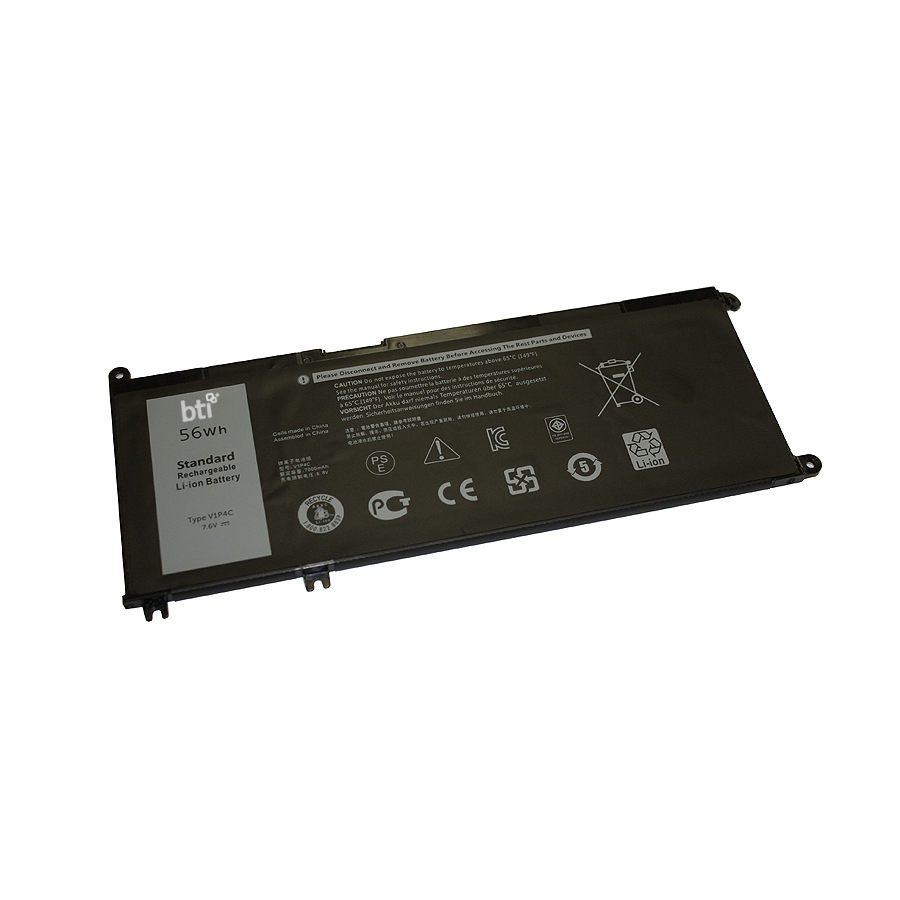 BTI 0FMXMT Industrial Rechargeable Batteries - Black