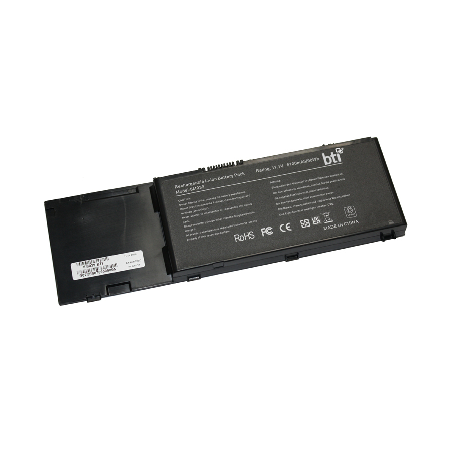 BTI 0KR854 Industrial Rechargeable Batteries - Black