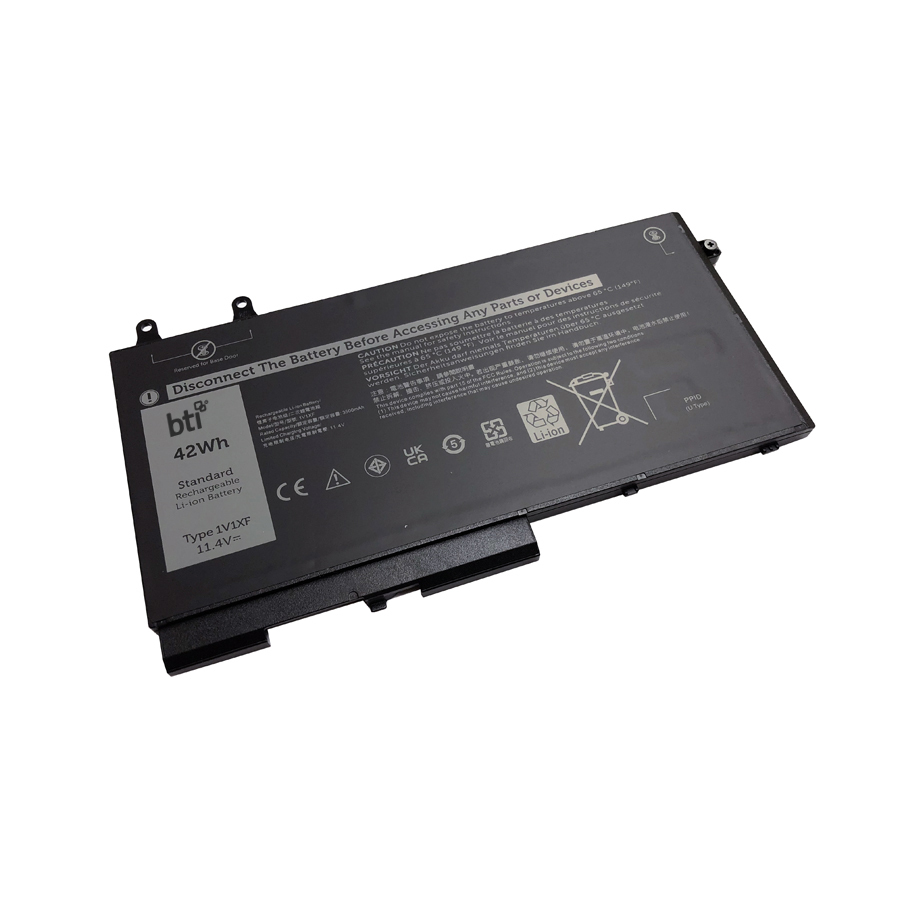 BTI 0XV8CJ Industrial Rechargeable Batteries - Black