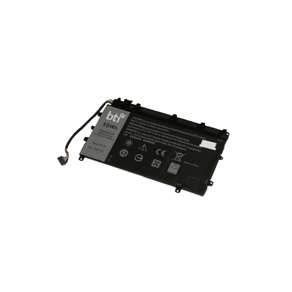 BTI 0YX81V Industrial Rechargeable Batteries - Black