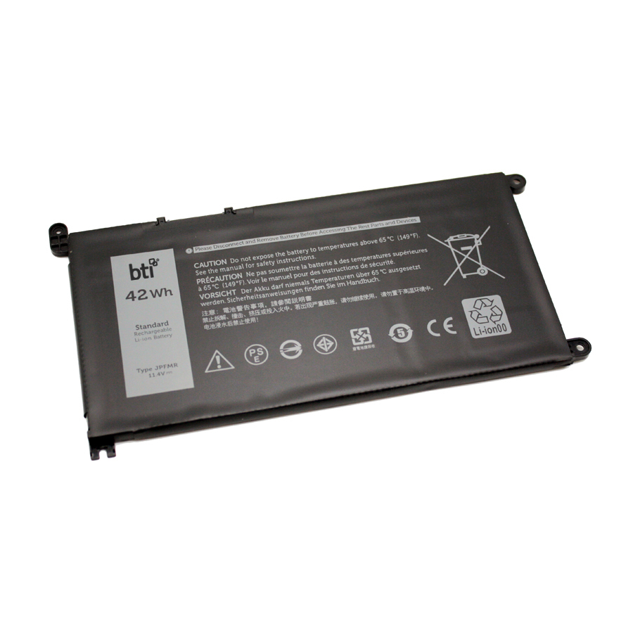 BTI 16DPH Industrial Rechargeable Batteries - Black