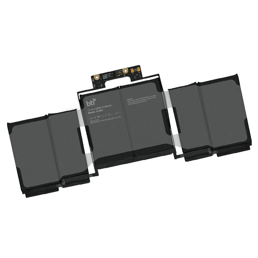 BTI 58Wh Industrial Rechargeable Batteries - Black