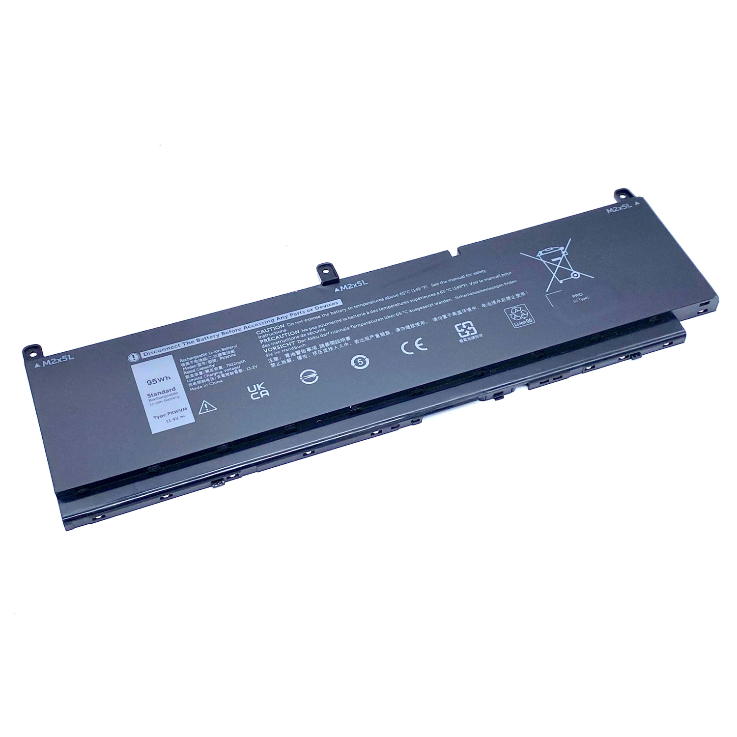 BTI 3HK45 Industrial Rechargeable Batteries - Black