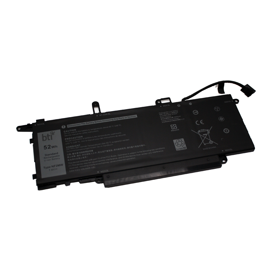 BTI 41M98 Industrial Rechargeable Batteries - Black