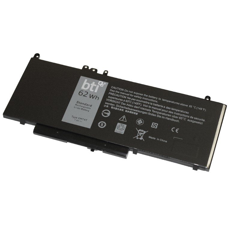 BTI 451-BBUP Industrial Rechargeable Batteries - Black