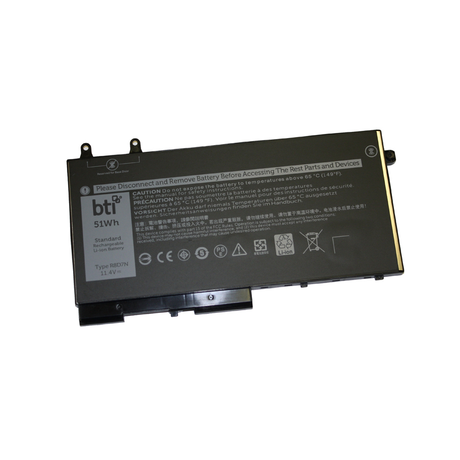 BTI 451-BCIQ- Industrial Rechargeable Batteries - Black