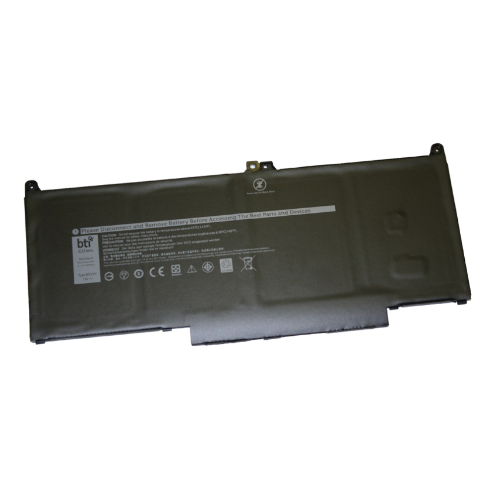 BTI 4-cell Industrial Rechargeable Batteries - Black