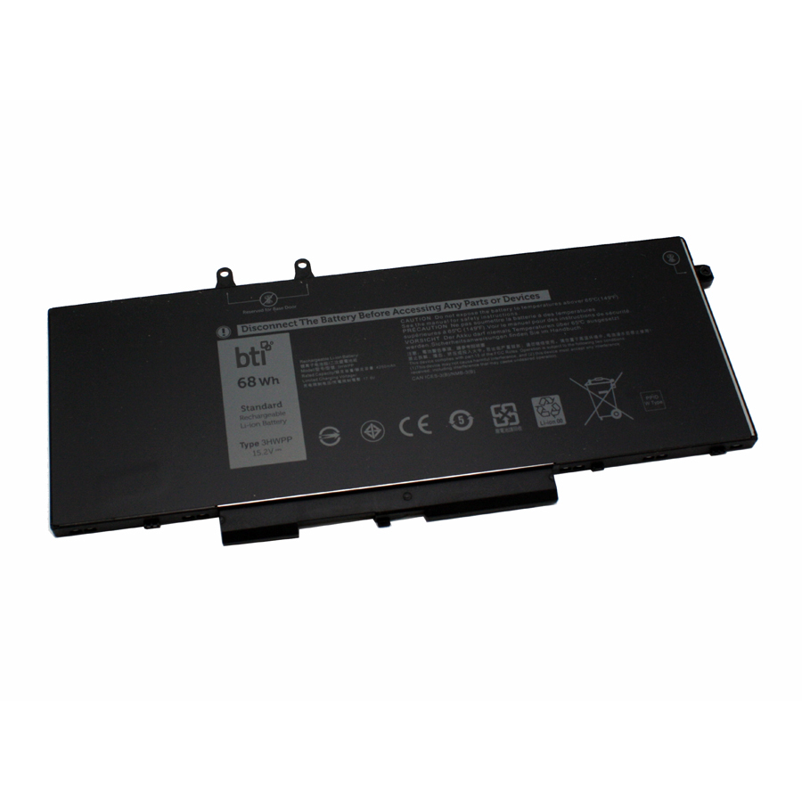 BTI 451-BCKB- Industrial Rechargeable Batteries - Black