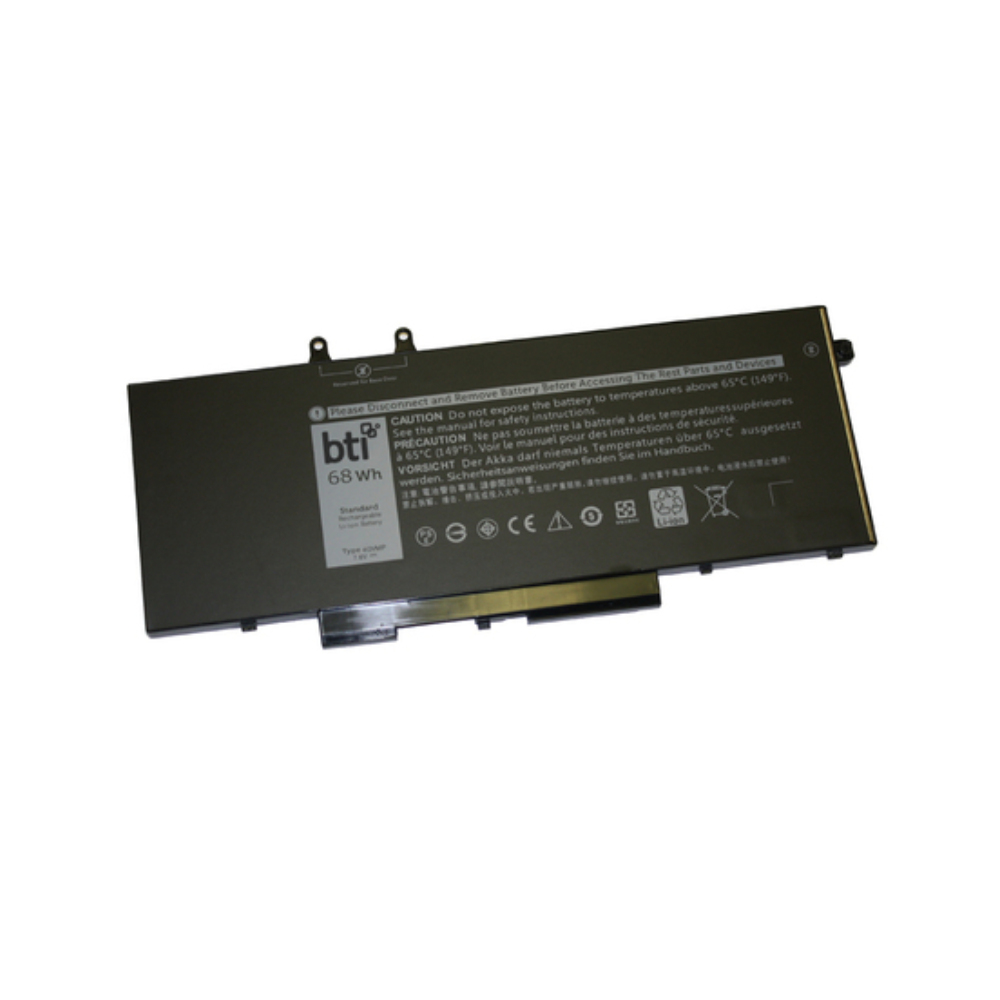 BTI 4GVMP Industrial Rechargeable Batteries - Black