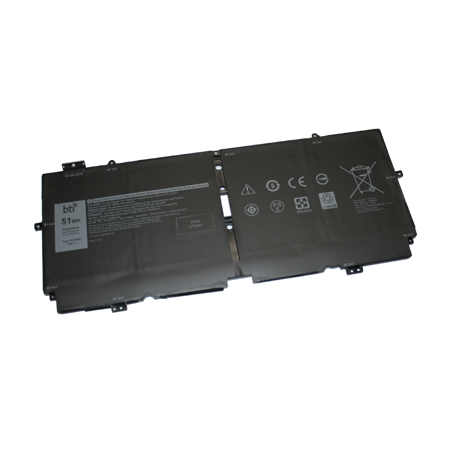 BTI 52TWH- Industrial Rechargeable Batteries - Black