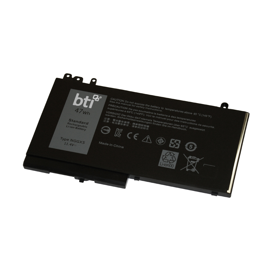 BTI 53VJ6 Industrial Rechargeable Batteries - Black