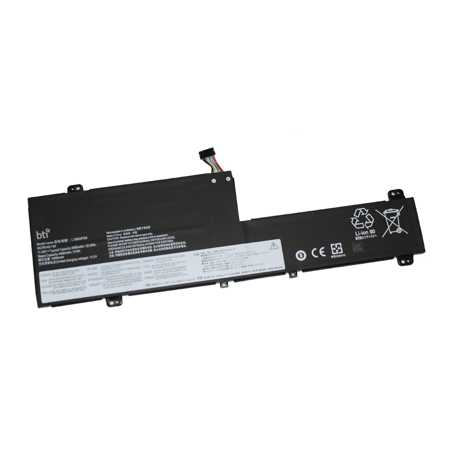 BTI 5B10X49075 Industrial Rechargeable Batteries - Black