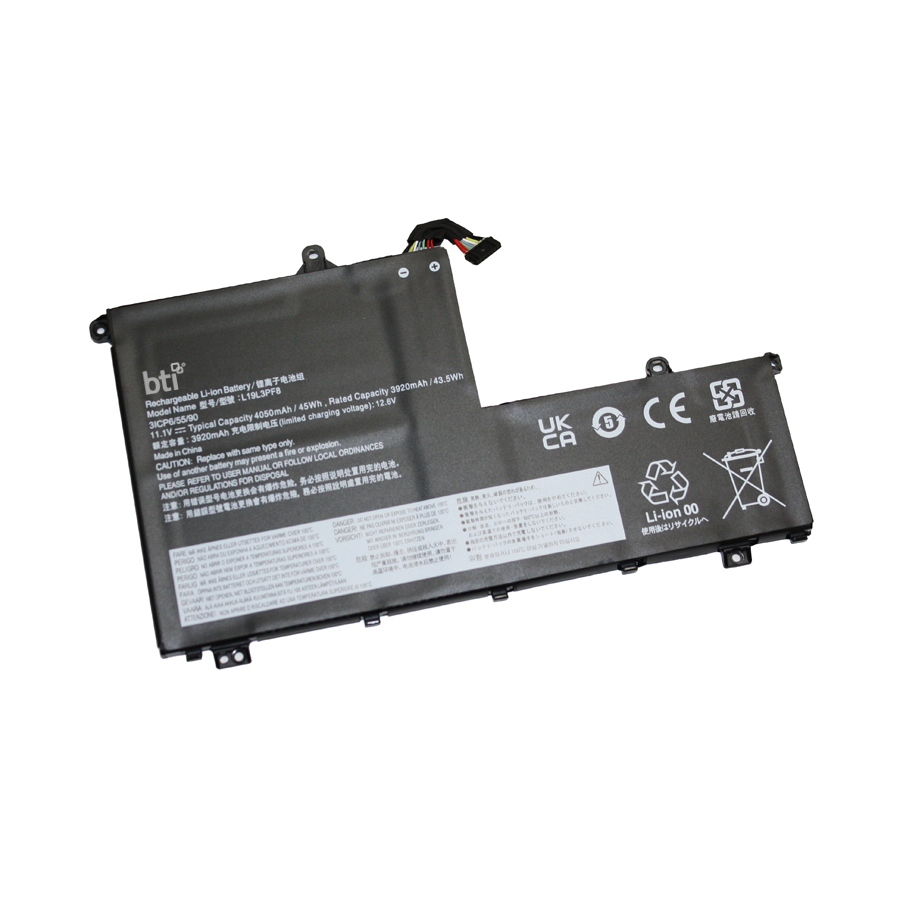 BTI 5B10X55570 Industrial Rechargeable Batteries - Black