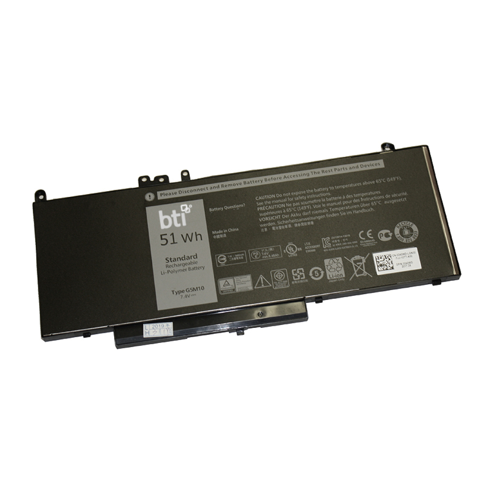 BTI E5450 Industrial Rechargeable Batteries