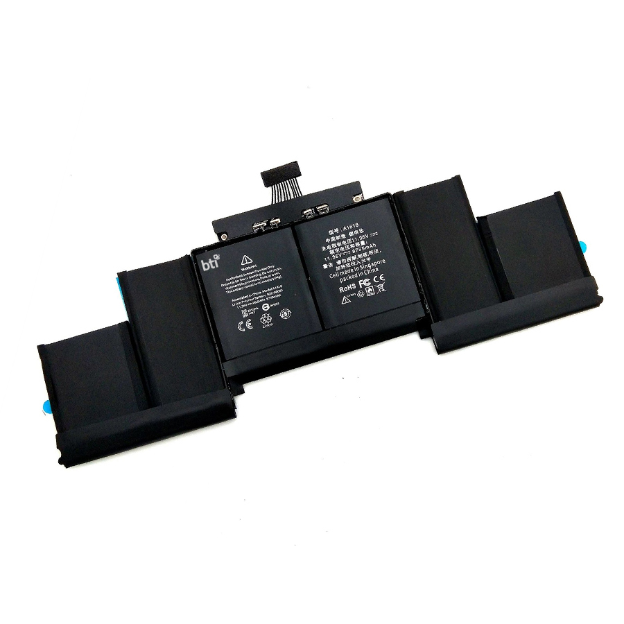 BTI A1618 Industrial Rechargeable Batteries - Black