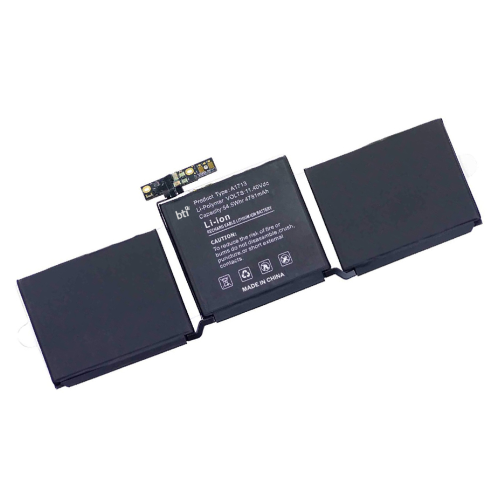 BTI A1713 Industrial Rechargeable Batteries - Black