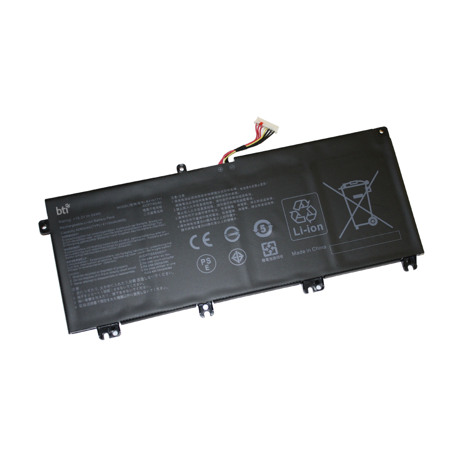 BTI 64Wh Industrial Rechargeable Batteries - Black