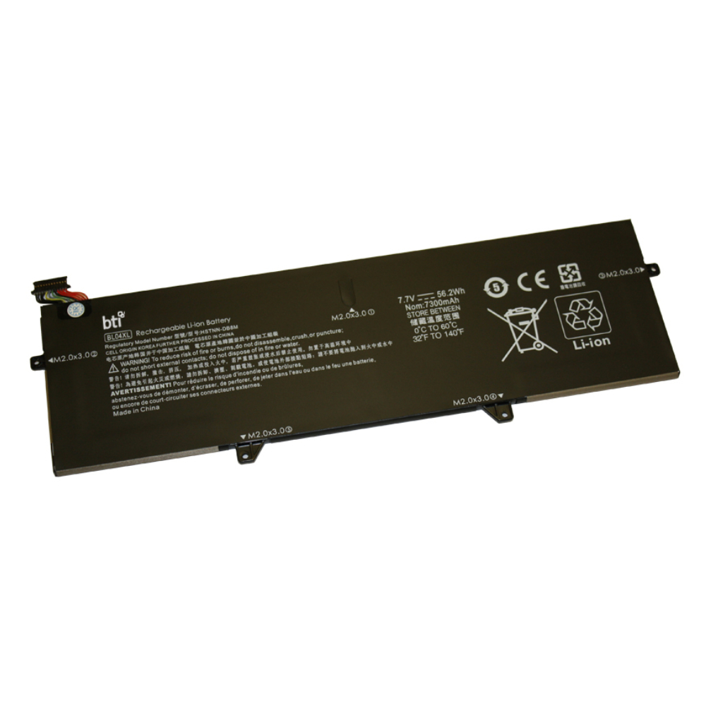BTI BL04056XL-PL Industrial Rechargeable Batteries - Black
