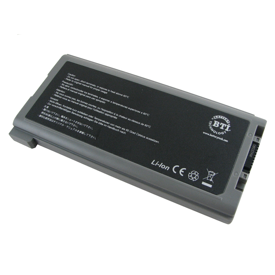 BTI CF-VZSU46AU Industrial Rechargeable Batteries - Black