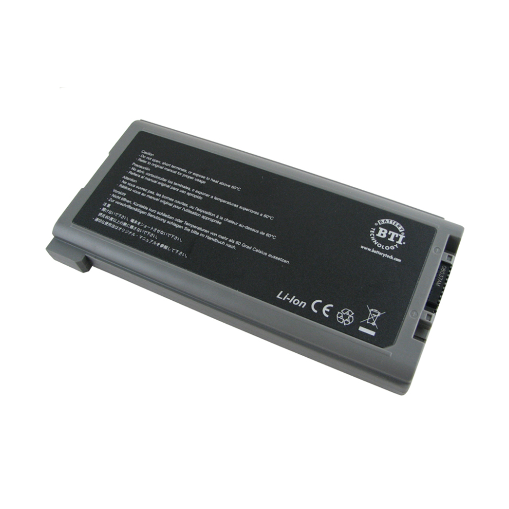 BTI CF-VZSU71U Industrial Rechargeable Batteries - Black
