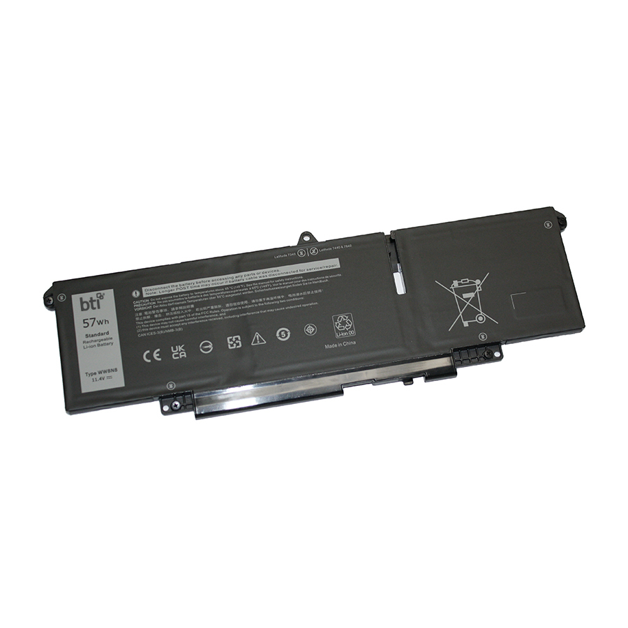 BTI CN-0047T0 Industrial Rechargeable Batteries - Black