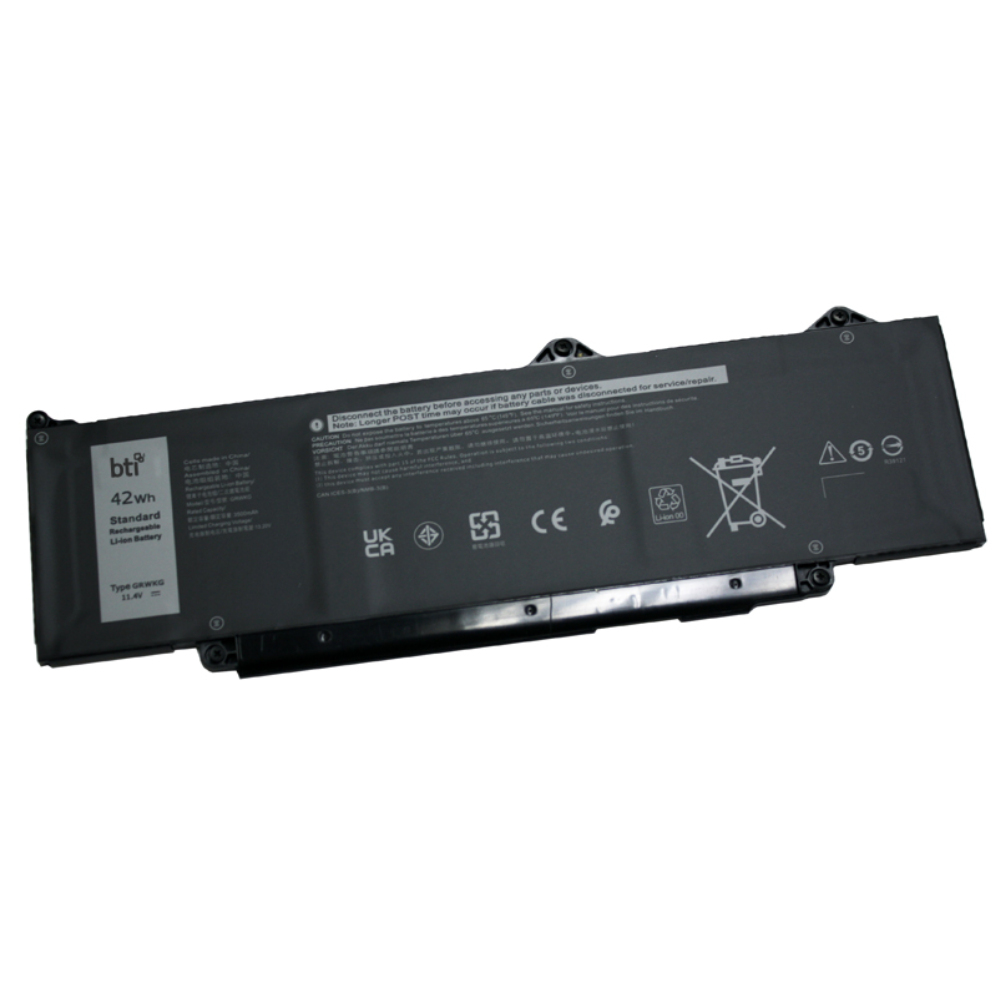BTI CN-06CVCT Industrial Rechargeable Batteries - Black
