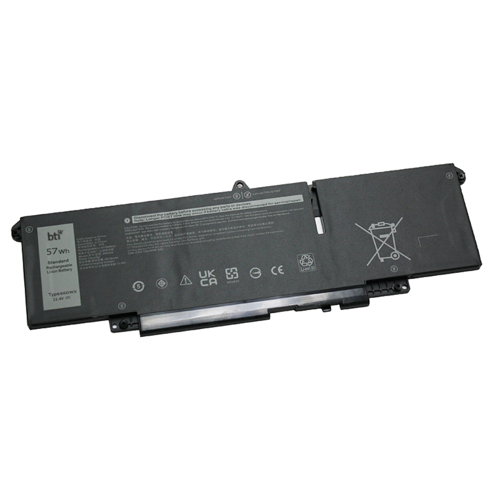 BTI CN-086D0Y Industrial Rechargeable Batteries - Black