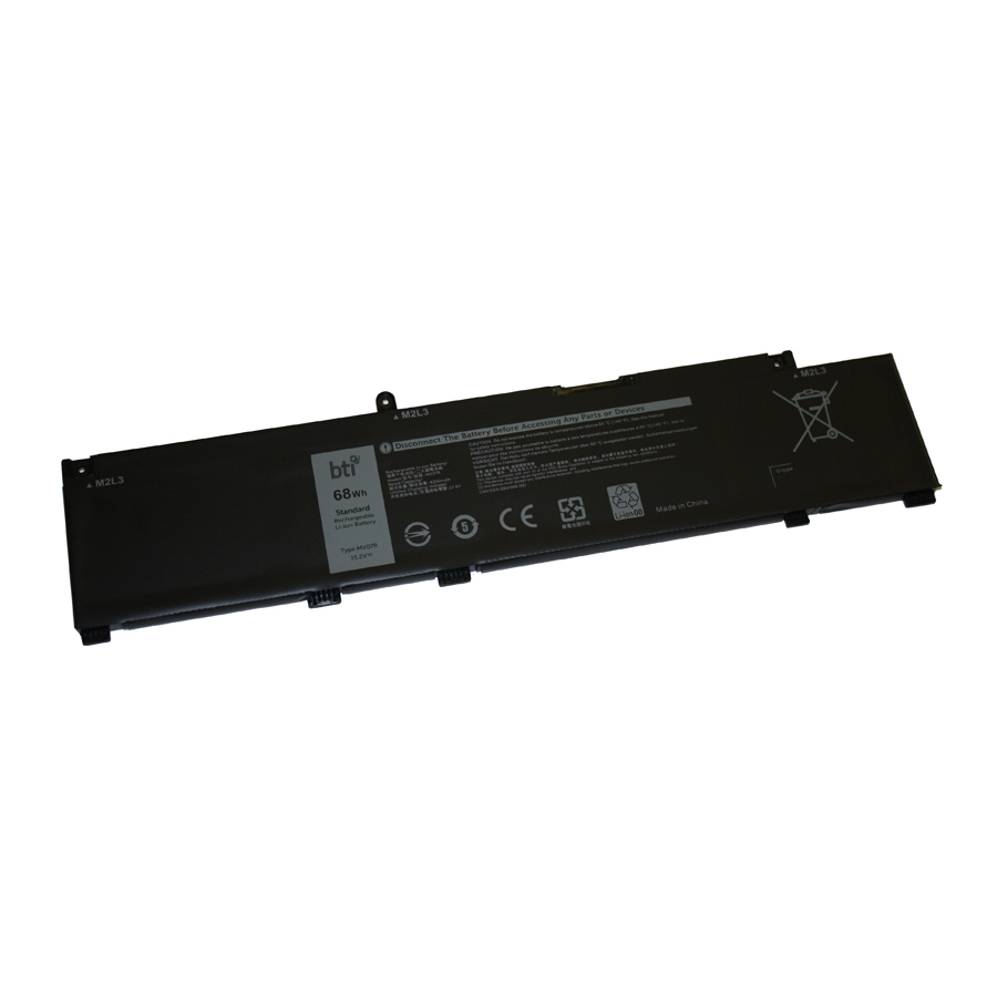 BTI CN-0JJRRD Industrial Rechargeable Batteries - Black