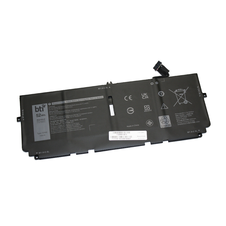 BTI CN-0WN0N0 Industrial Rechargeable Batteries - Black