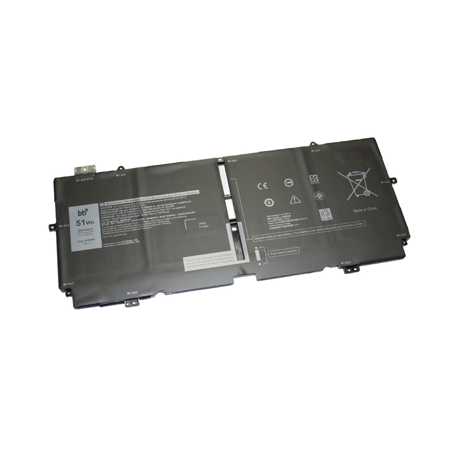 BTI DD9VF Industrial Rechargeable Batteries - Black