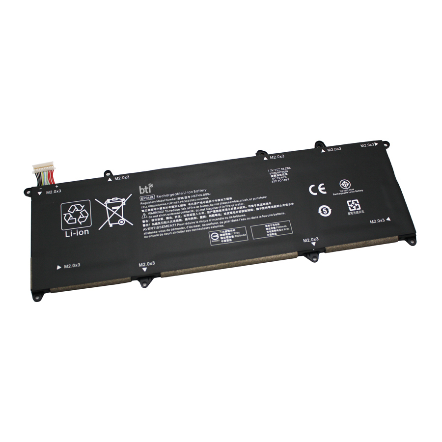 BTI EP04056XL-PL Industrial Rechargeable Batteries - Black