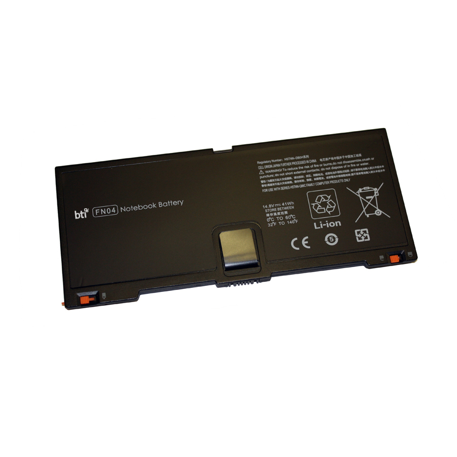 BTI 41Wh Industrial Rechargeable Batteries - Black