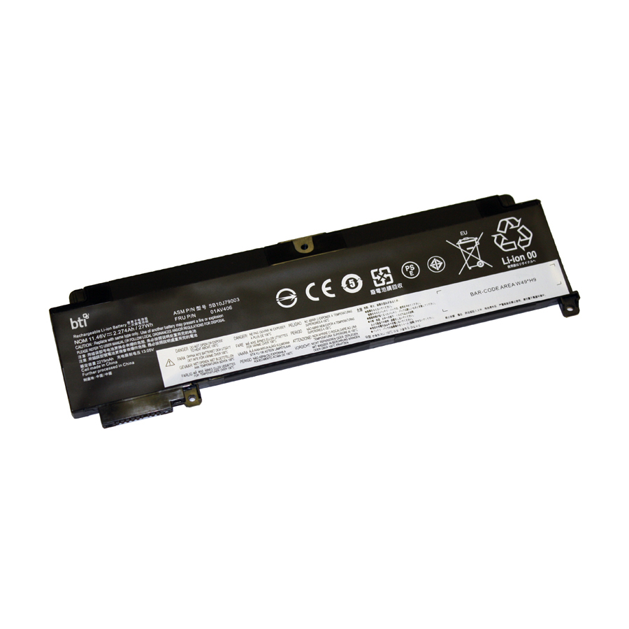 BTI SB10J79003 Industrial Rechargeable Batteries - Black