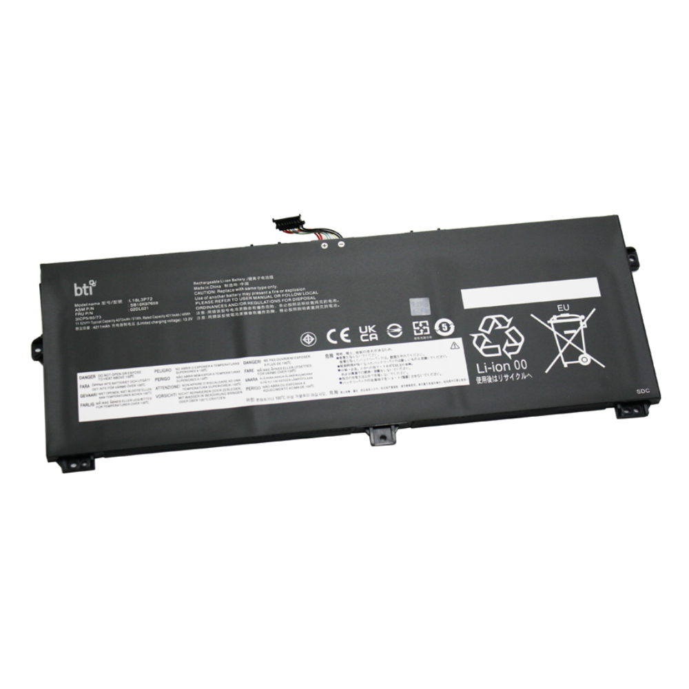 BTI 51Wh Industrial Rechargeable Batteries - Black