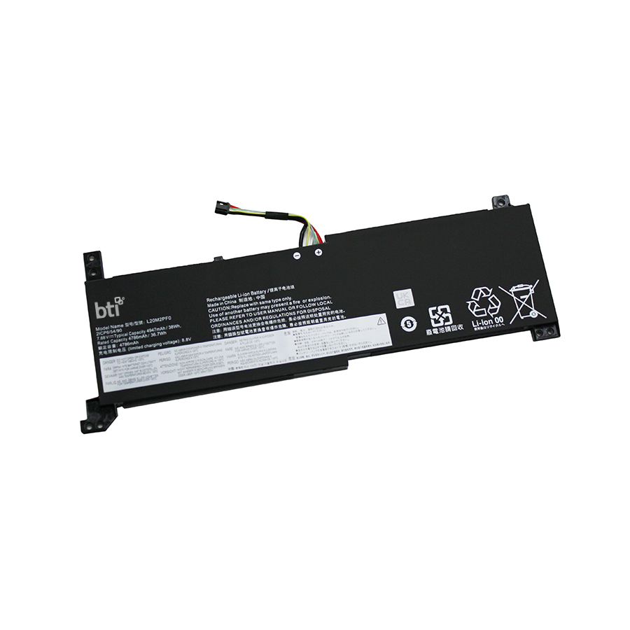 BTI L20B2PF0 Industrial Rechargeable Batteries - Black