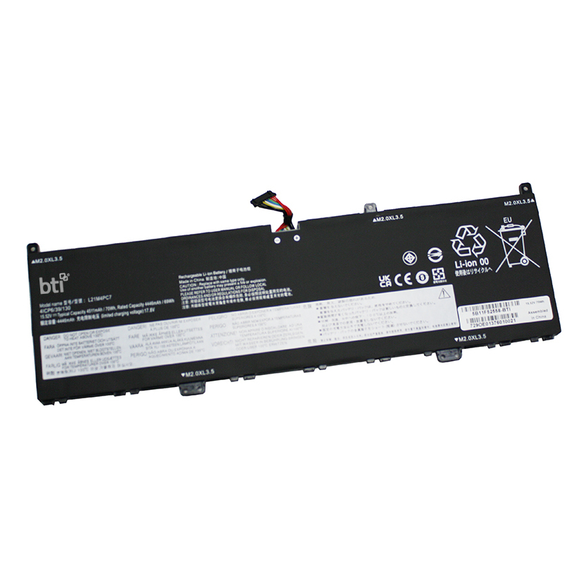 BTI L21C4PC4 Industrial Rechargeable Batteries - Black