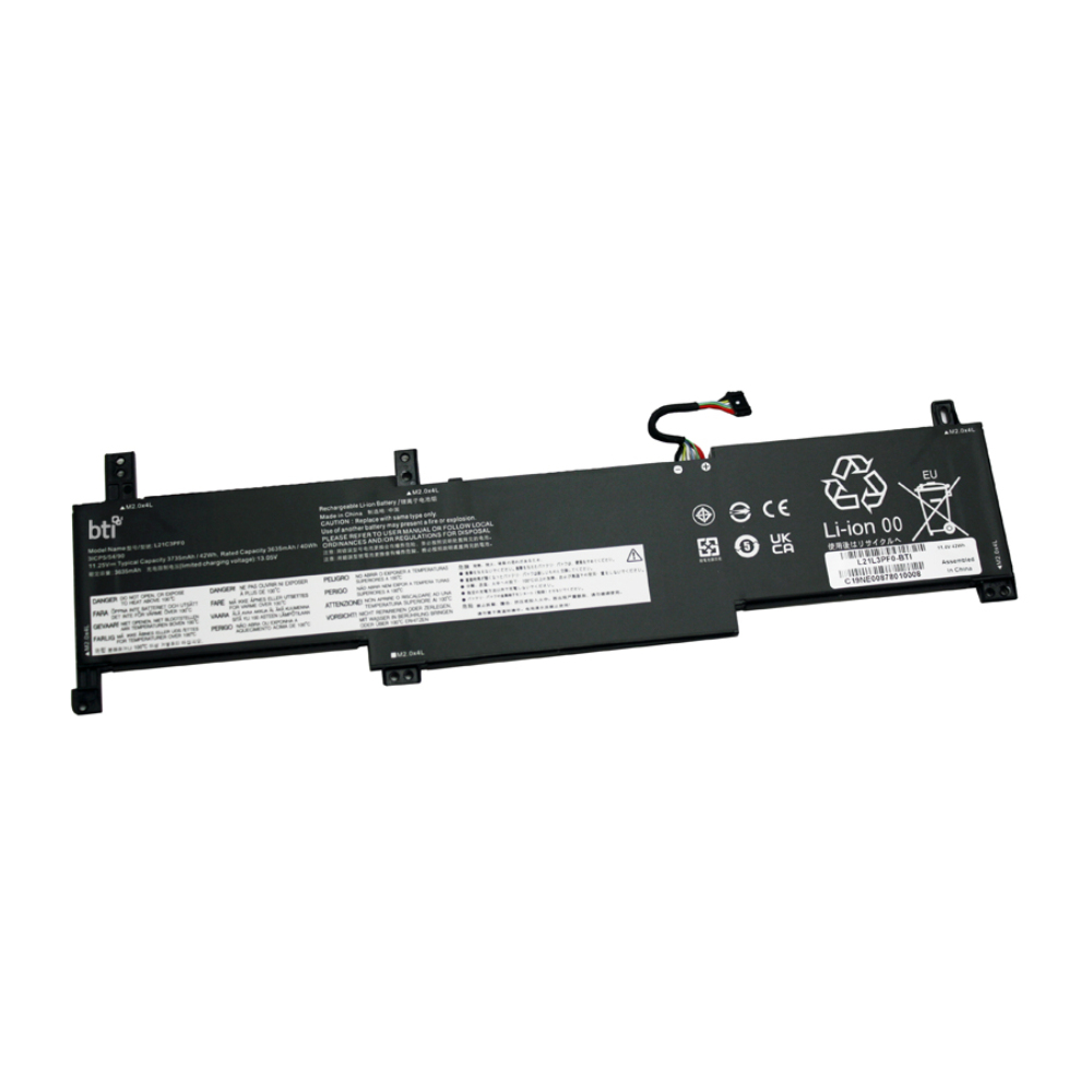 BTI L21M3PF0 Industrial Rechargeable Batteries - Black