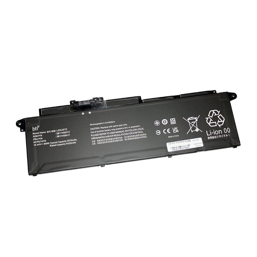 BTI L23M4P71 Industrial Rechargeable Batteries - Black