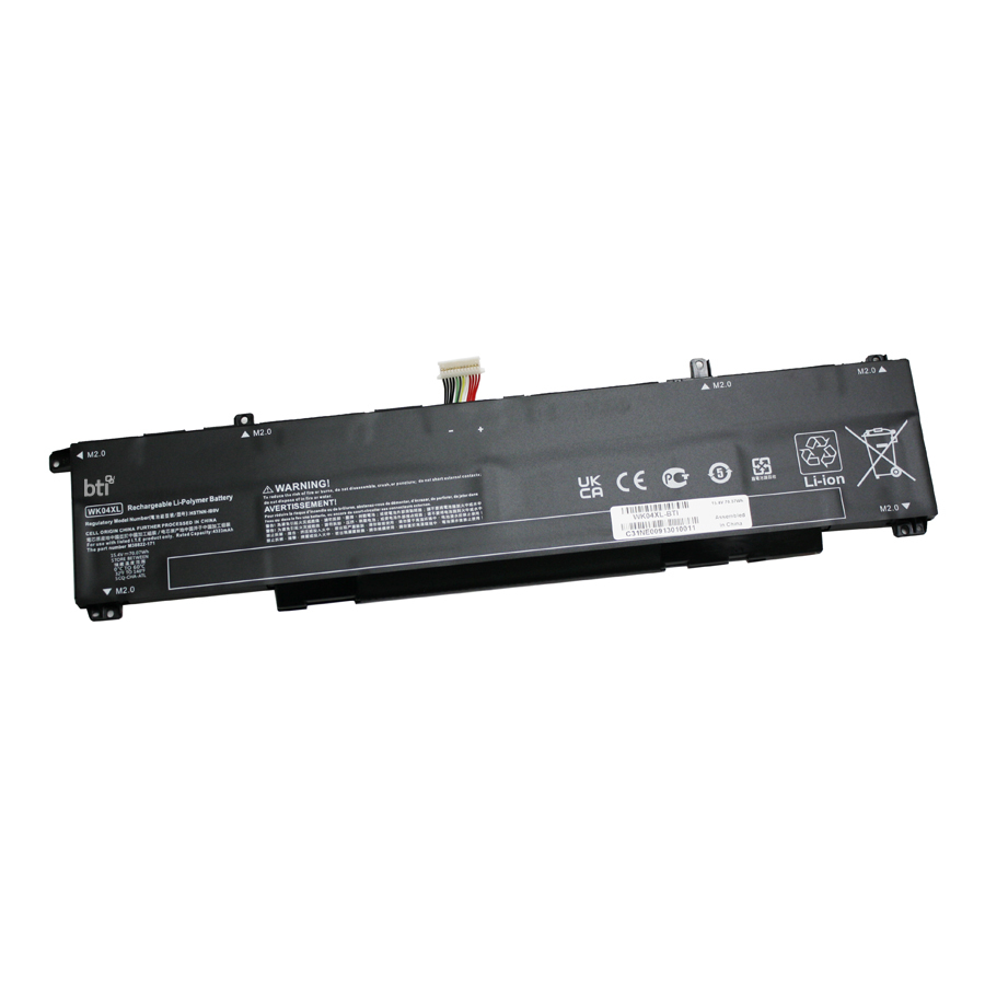 BTI M38822-1D1 Industrial Rechargeable Batteries - Black