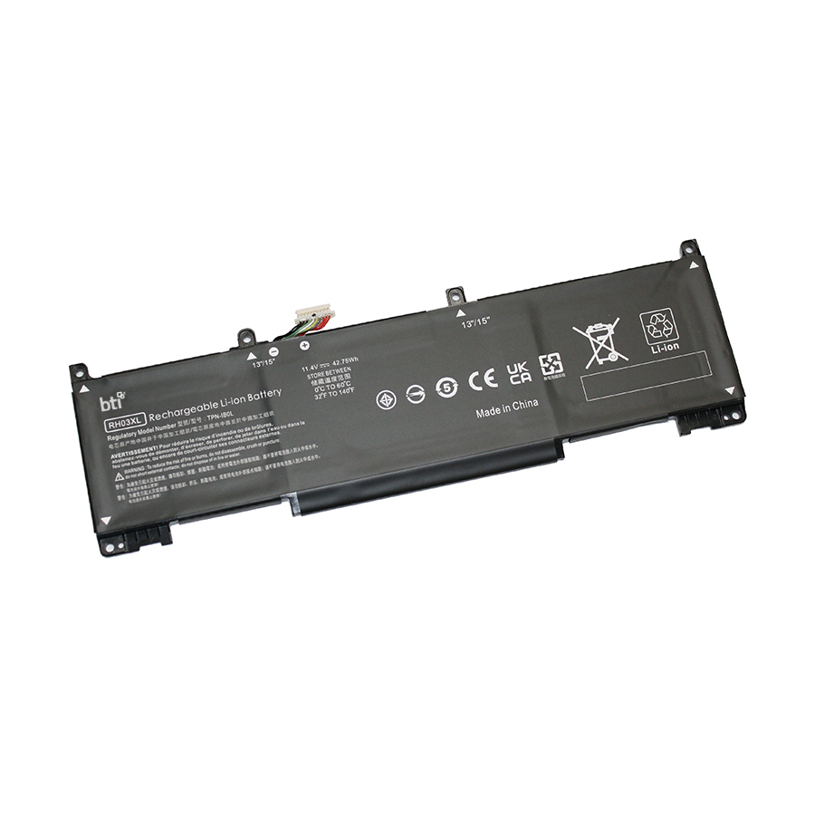 BTI M75017-AC1 Industrial Rechargeable Batteries - Black