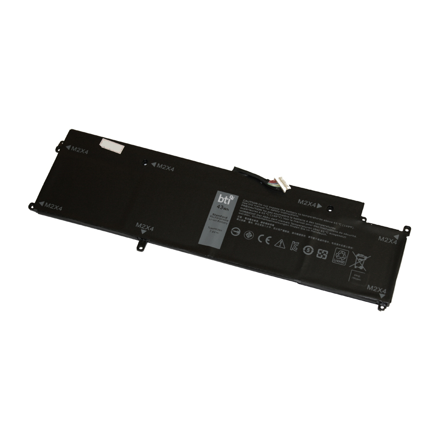 BTI N3KPR Industrial Rechargeable Batteries - Black