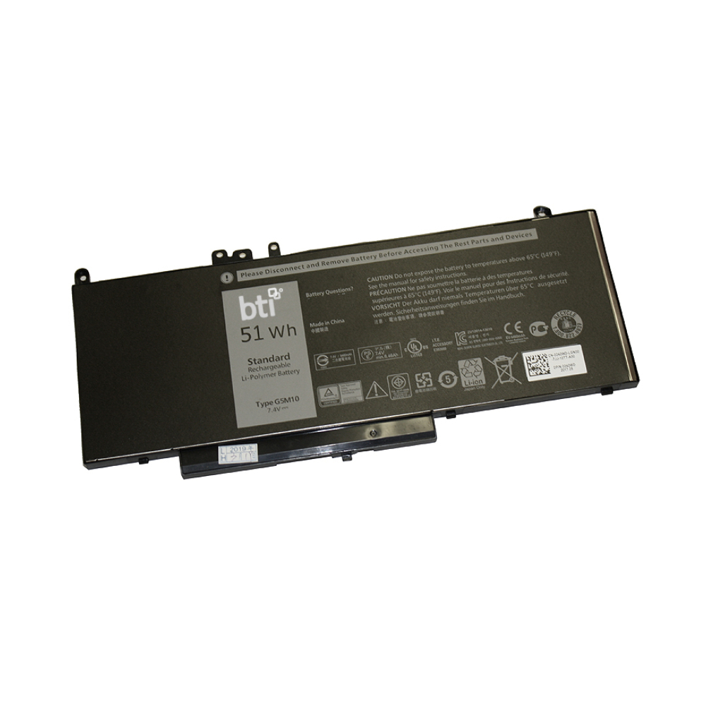 BTI E5450 Industrial Rechargeable Batteries