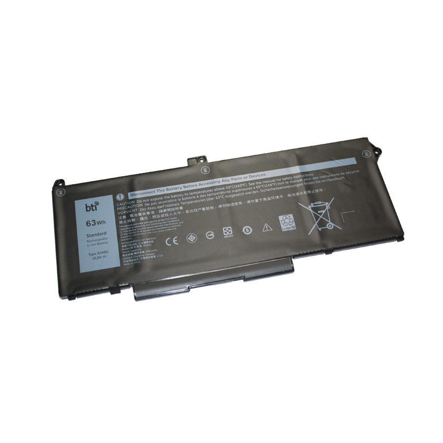 BTI RJ40G- Industrial Rechargeable Batteries - Black