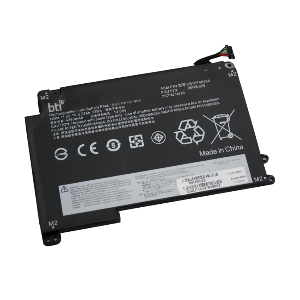 BTI SB10F46459 Industrial Rechargeable Batteries - Black
