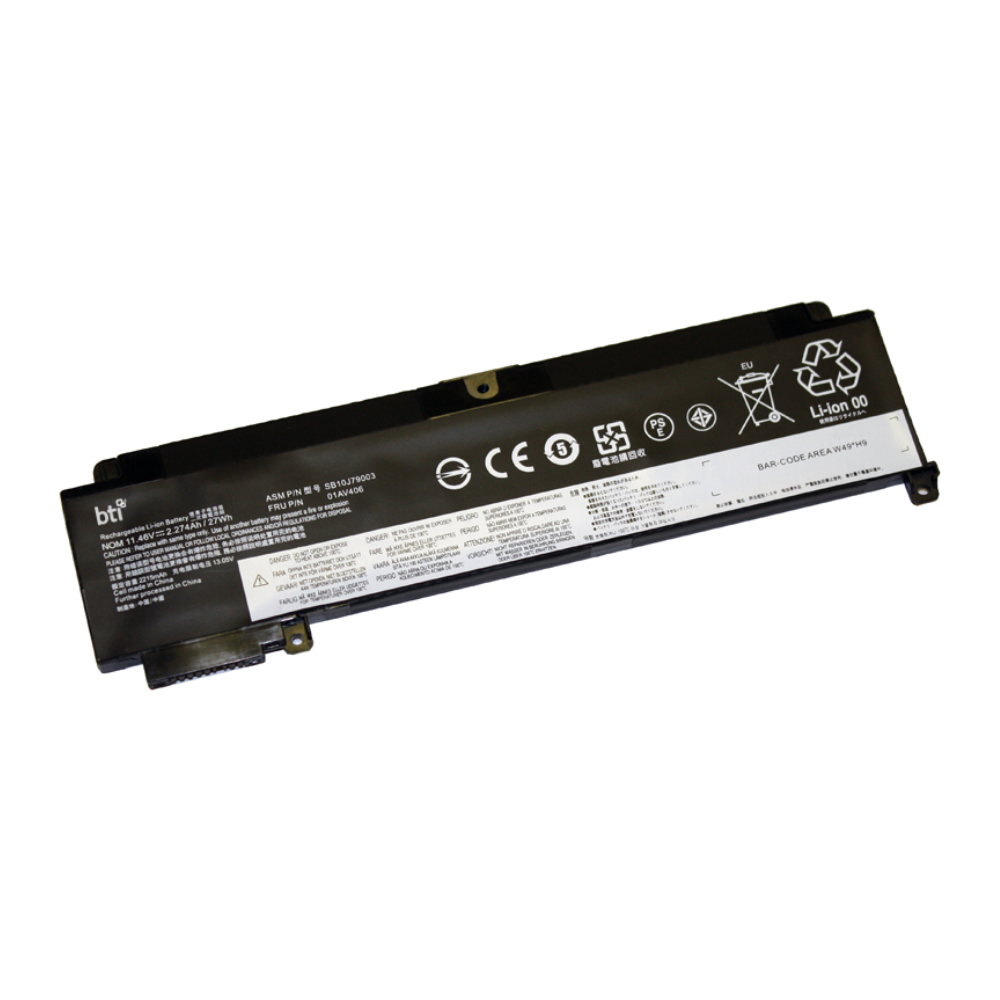 BTI SB10J79002 Industrial Rechargeable Batteries - Black